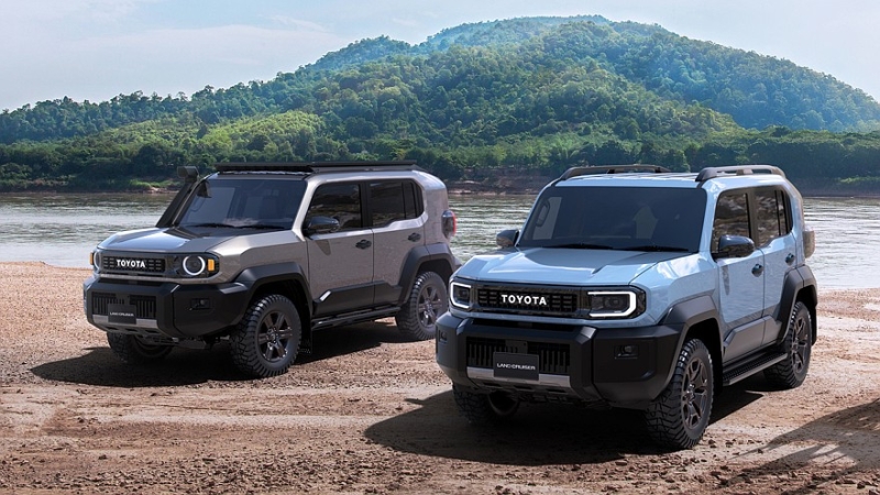 Маленький, брутальный и только с ДВС: рассекречен Toyota Land Cruiser FJ