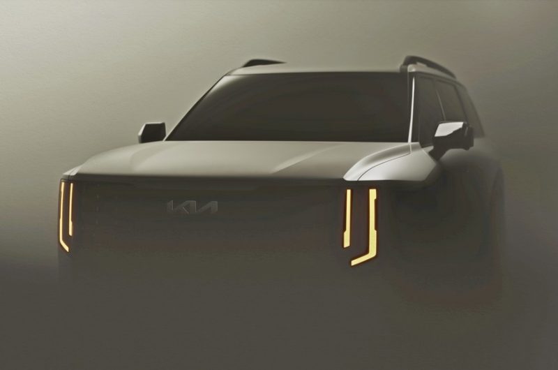 Новый большой кроссовер Kia Telluride: первые официальные изображения