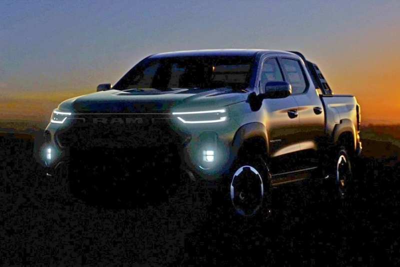 Пикап Ram Dakota, ещё один родственник Fiat, Peugeot и Changan: засвечена серийная версия