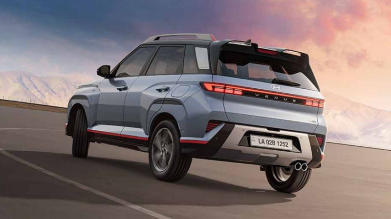 Рассекречен новый «оспортивленный» кроссовер Hyundai Venue N Line