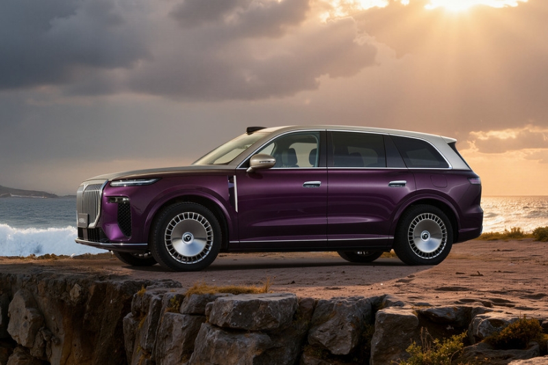 Роскошный кроссовер Voyah Taishan: новые фото, включая первые кадры с салоном