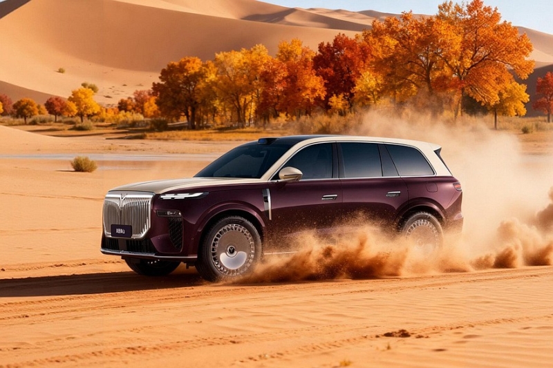 Роскошный кроссовер Voyah Taishan: новые фото, включая первые кадры с салоном