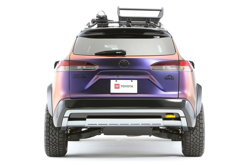 Toyota Corolla Cross подготовили для путешествий по горным маршрутам