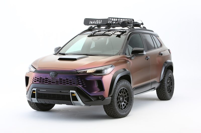 Toyota Corolla Cross подготовили для путешествий по горным маршрутам