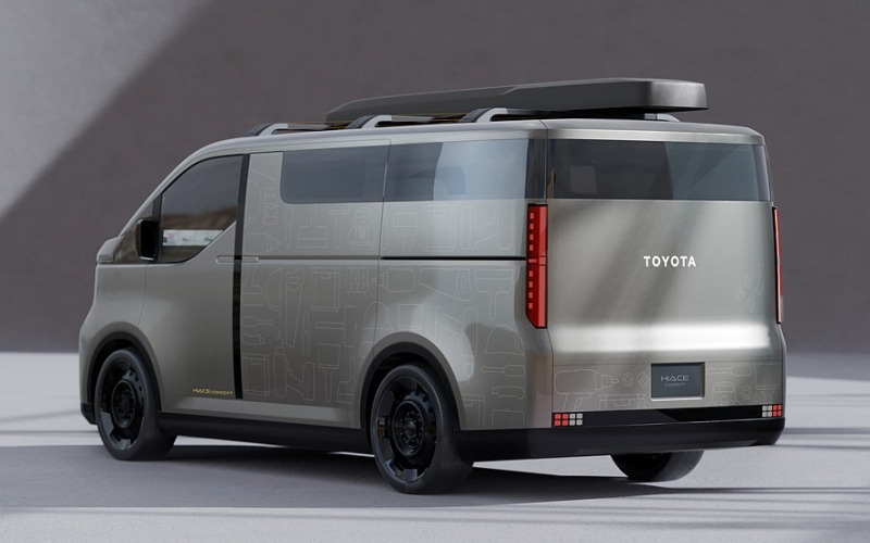 Toyota показала в Токио предвестника вэна HiAce нового поколения