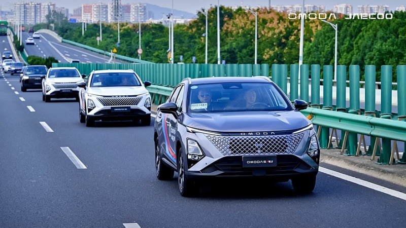 В рамках Международного саммита Omoda и Jaecoo приняли участие в «Гибридном марафоне»