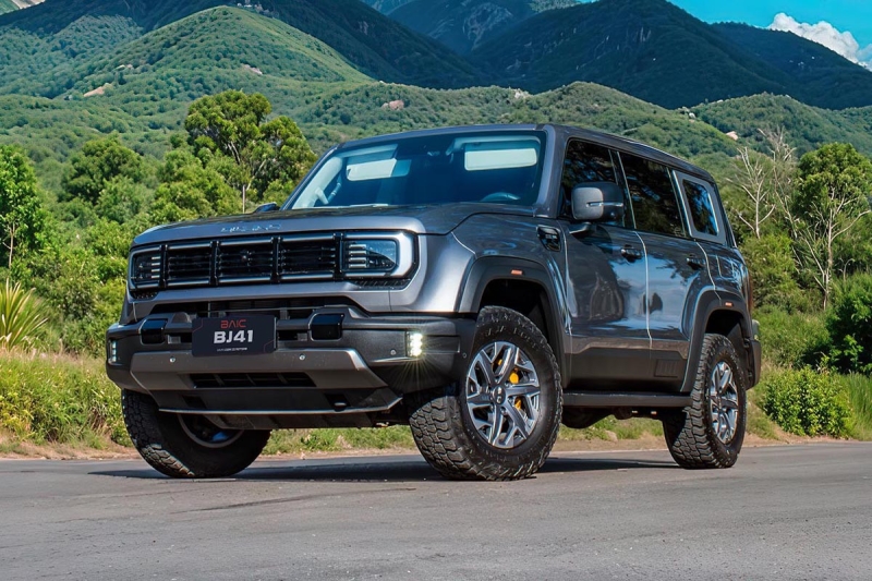 BAIC пополнит российскую линейку внедорожником BJ41 и брутальным кроссовером BJ30