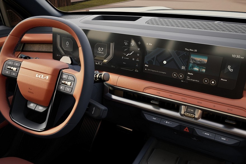 Большой кроссовер Kia Telluride нового поколения: дизайн полностью раскрыт