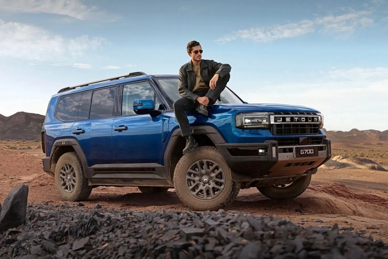 Большой рамный внедорожник Jetour G700 собрался в Россию