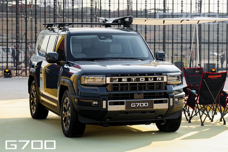 Большой рамный внедорожник Jetour G700 собрался в Россию