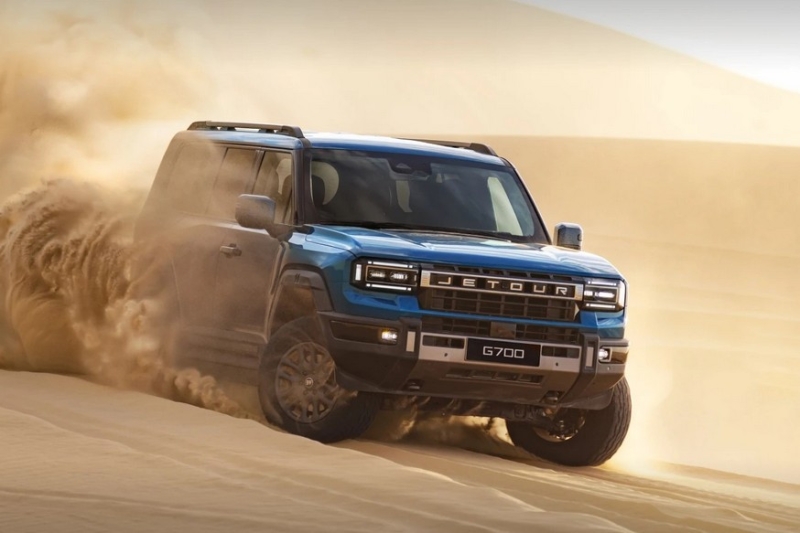 Большой рамный внедорожник Jetour G700 собрался в Россию