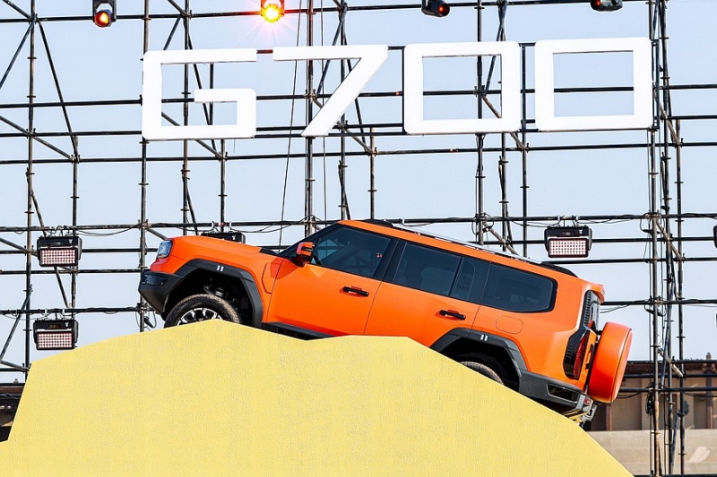 Большой рамный внедорожник Jetour G700 собрался в Россию