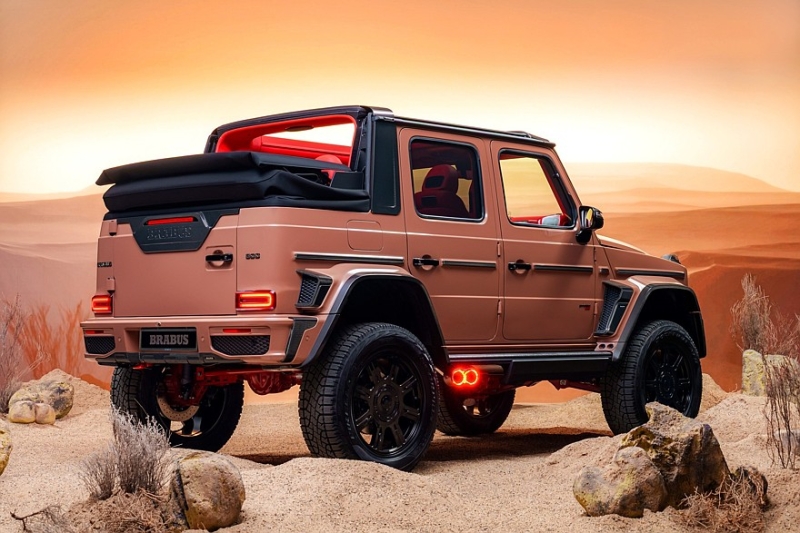 Brabus XL 800 Cabrio: быстроходный кабриолет-великан для миллионеров