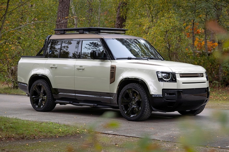 Land Rover Defender стал пикапом стараниями Heritage Customs и Urban Automotive