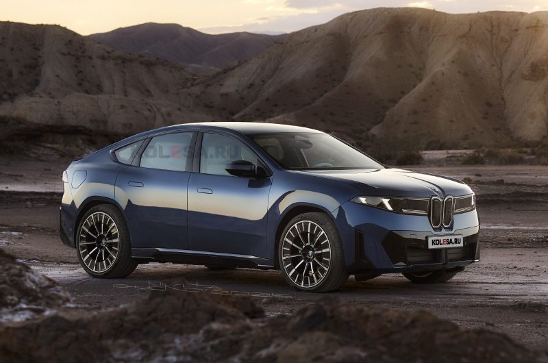Новый кроссовер BMW iX4: первые изображения
