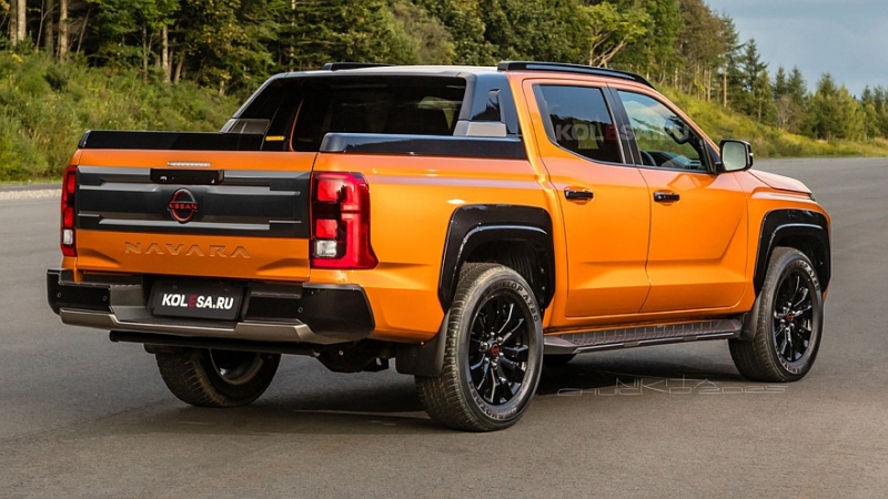 Новый Nissan Navara: первые изображения