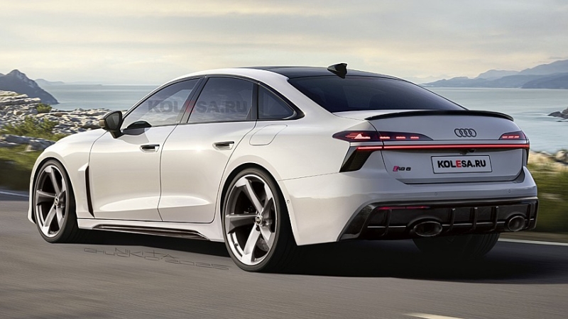 Новый седан Audi RS6: первые изображения