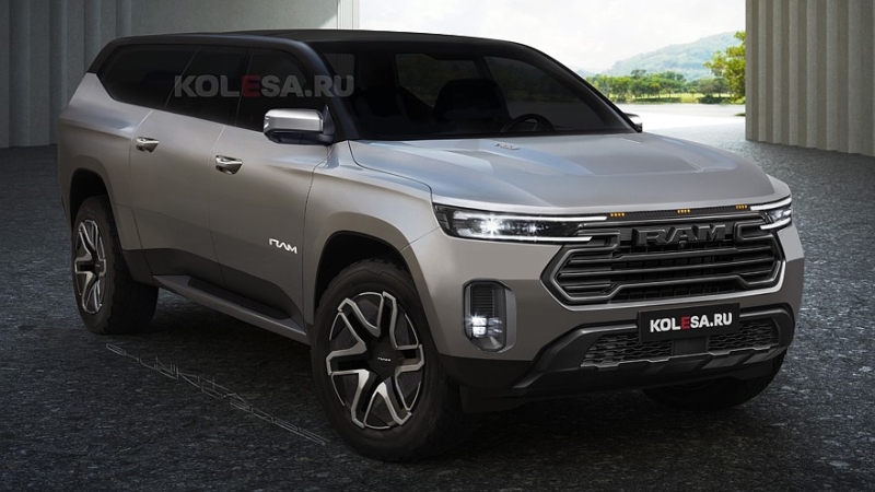 Новый внедорожник Ram: первые изображения