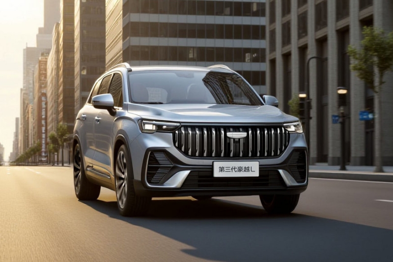 Объявленный новым поколением кроссовер Geely Okavango: больше версий