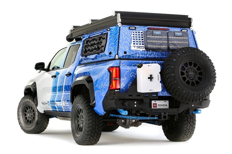 Водородный монстр Toyota Tacoma H2-Overlander: 555 л.с. и чистая вода для душа