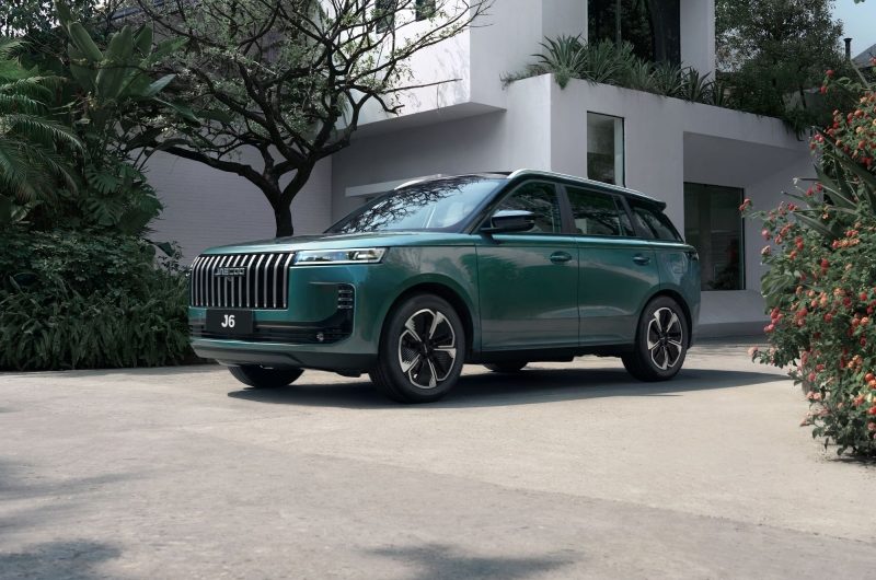 Jaecoo рассекретила подробности об интерьере кроссовера J6