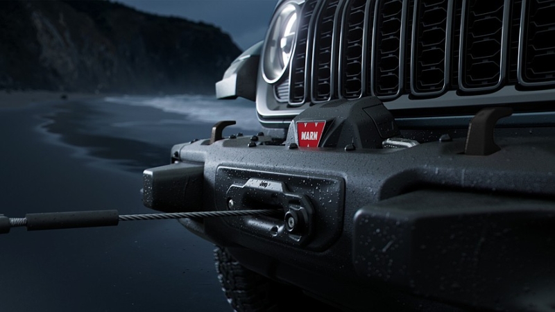 Jeep Gladiator обзавёлся спецверсией Shadow Ops с заводской лебёдкой