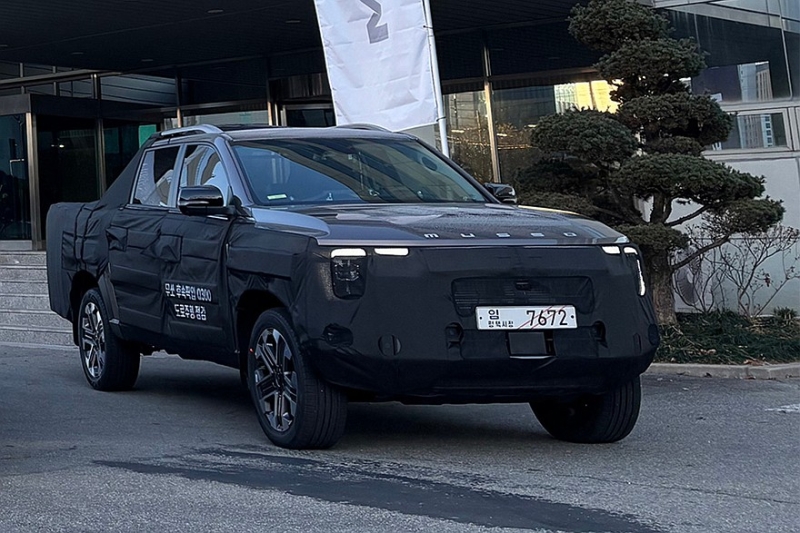 KGM, бывший SsangYong, готовится к запуску нового пикапа: бензин или дизель