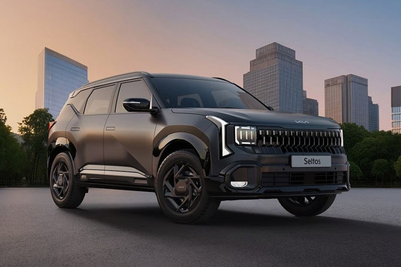 Кроссовер Kia Seltos нового поколения: больше и агрессивнее, есть гибрид и дизель