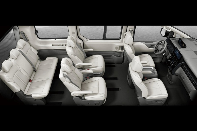 Обновлённое семейство Hyundai Staria: декор, экраны побольше и физические кнопки