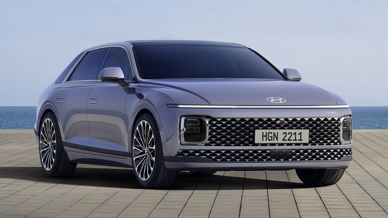 Обновлённый Hyundai Grandeur: первые изображения