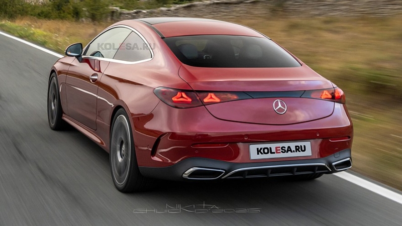 Обновлённый Mercedes-Benz CLE: первые изображения
