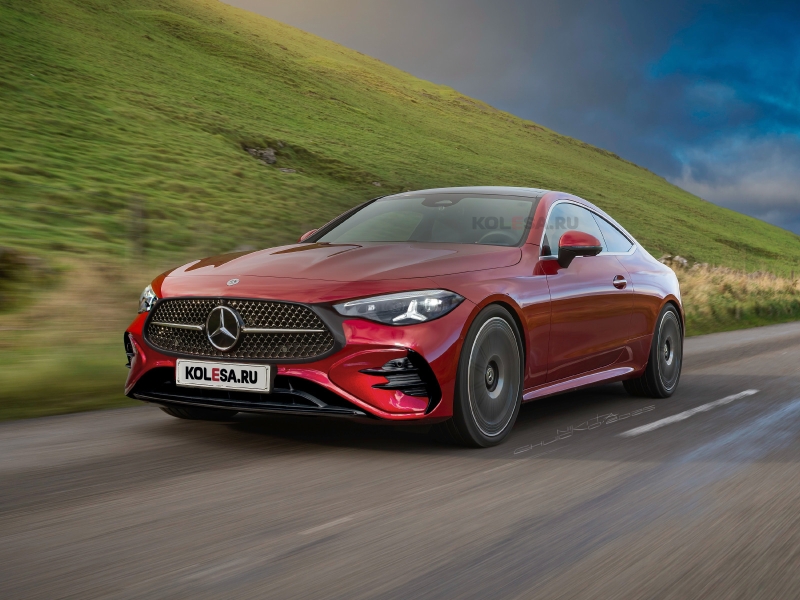 Обновлённый Mercedes-Benz CLE: первые изображения