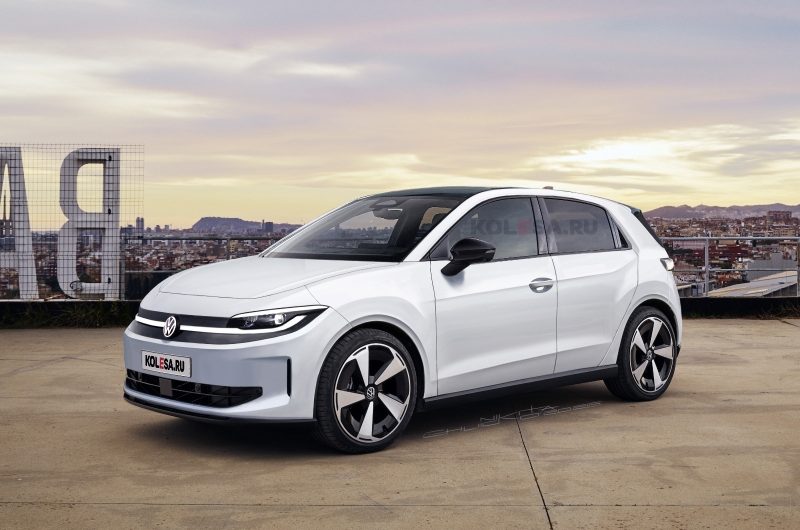 Серийный Volkswagen ID. Polo: первые изображения
