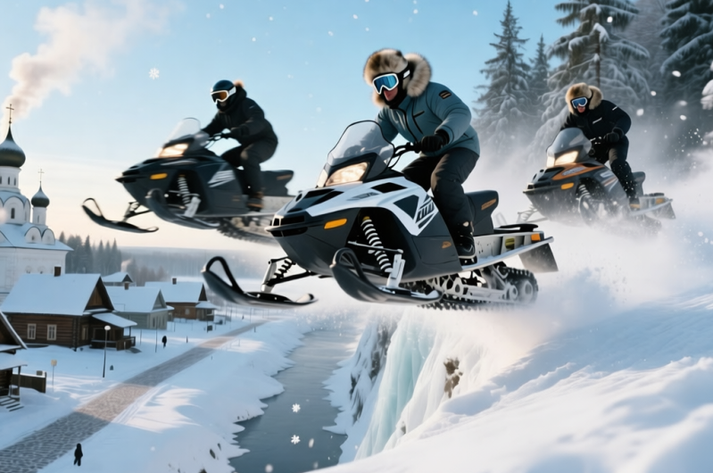 В Суздале пройдет Premium Family Cup: гонки на снегоходах в сердце Золотого кольца