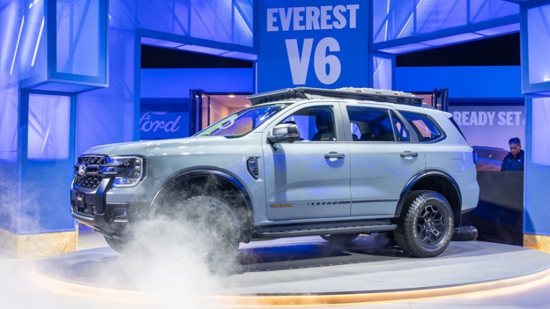 Внедорожник Ford Everest получил новый бензиновый битурбомотор V6