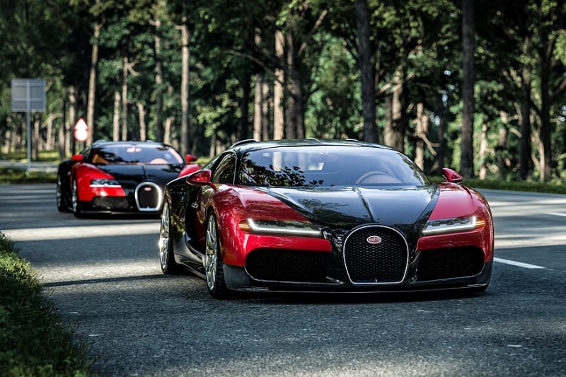 Bugatti Veyron вернулся в виде виртуозного заводского рестомода F.K.P. Hommage