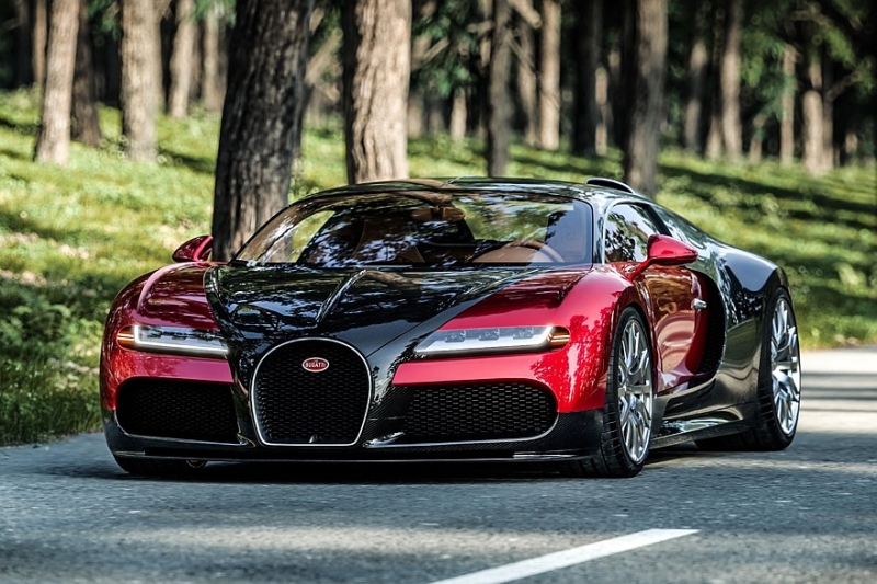 Bugatti Veyron вернулся в виде виртуозного заводского рестомода F.K.P. Hommage