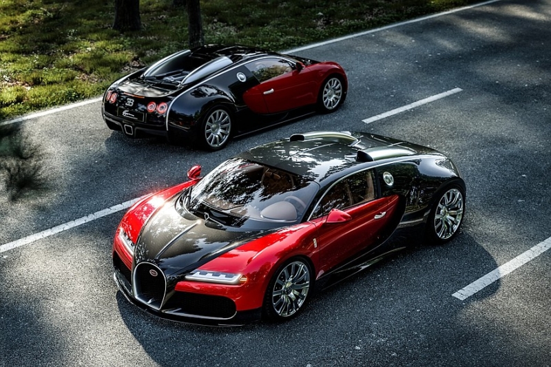 Bugatti Veyron вернулся в виде виртуозного заводского рестомода F.K.P. Hommage