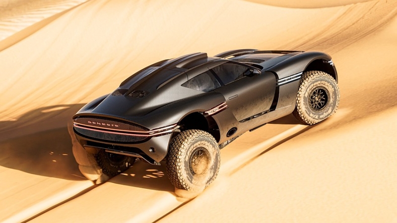Genesis X Skorpio: высокоскоростной покоритель пустыни с 1115-сильным V8