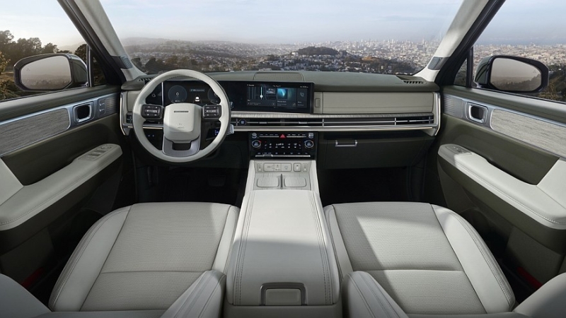 Обновлённый Hyundai Santa Fe: первые изображения