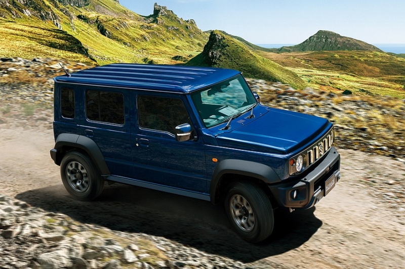 Пятидверный Suzuki Jimny возвращается в Японию с обновками