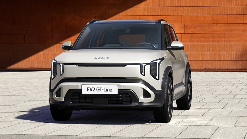 Рассекречен кроссовер Kia EV2: разный дизайн, две батареи и прописка в Европе