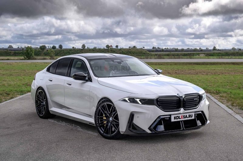 Рестайлинг BMW M5 (G90): новые изображения