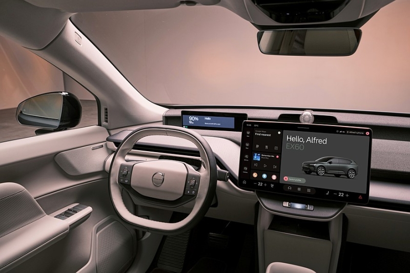 Volvo EX60: без дверных ручек, до 810 км на одной зарядке, сразу есть версия Cross Country