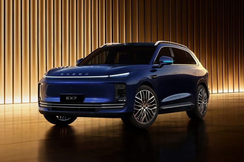 Exeed готовит к запуску внедорожник EX7 с электромеханической системой торможения EMB