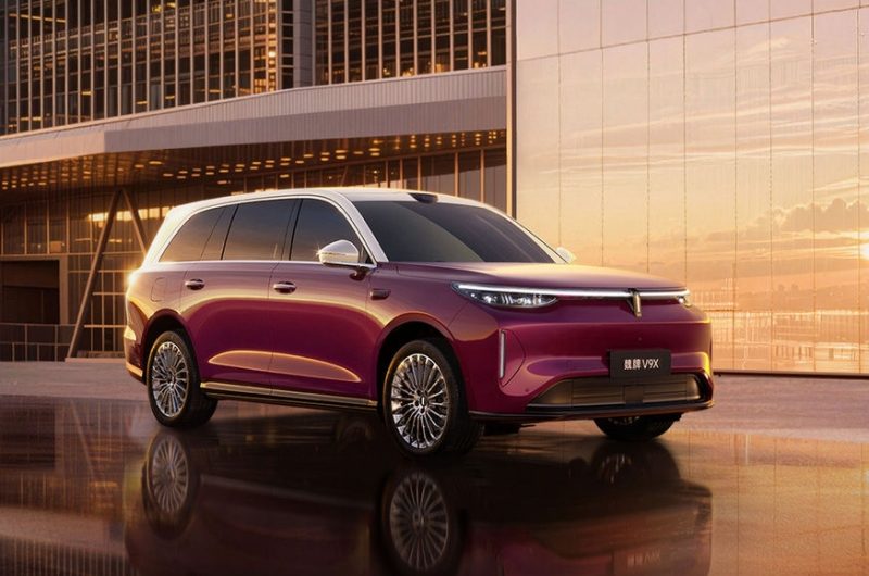 Great Wall полностью раскрыл внешность большого кроссовера Wey V9X