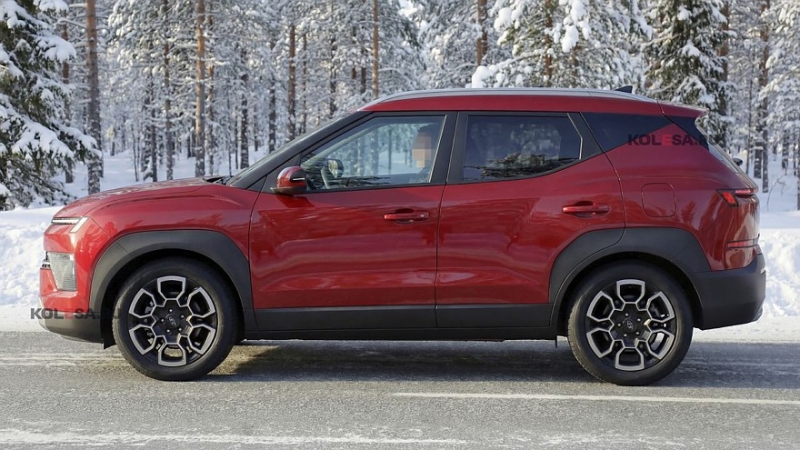 Hyundai готовит новый кроссовер Bayon: первые изображения