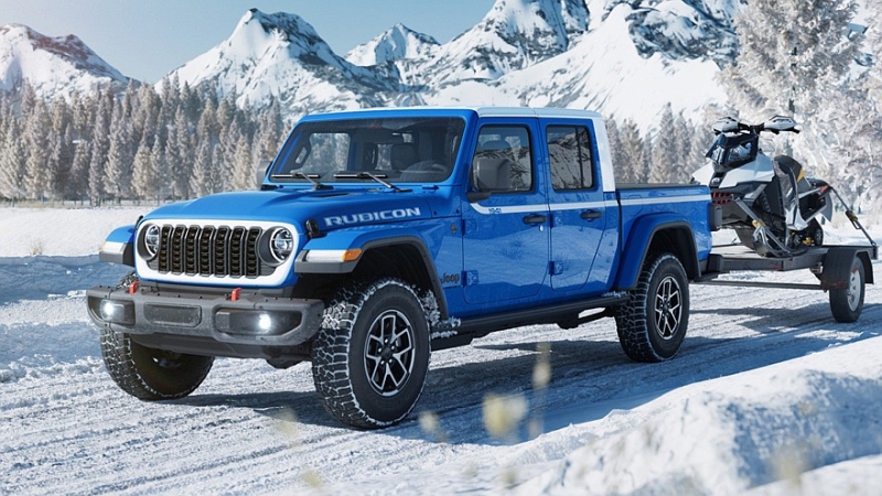 Jeep Gladiator обзавёлся олдскульной двухцветной версией Whitecap