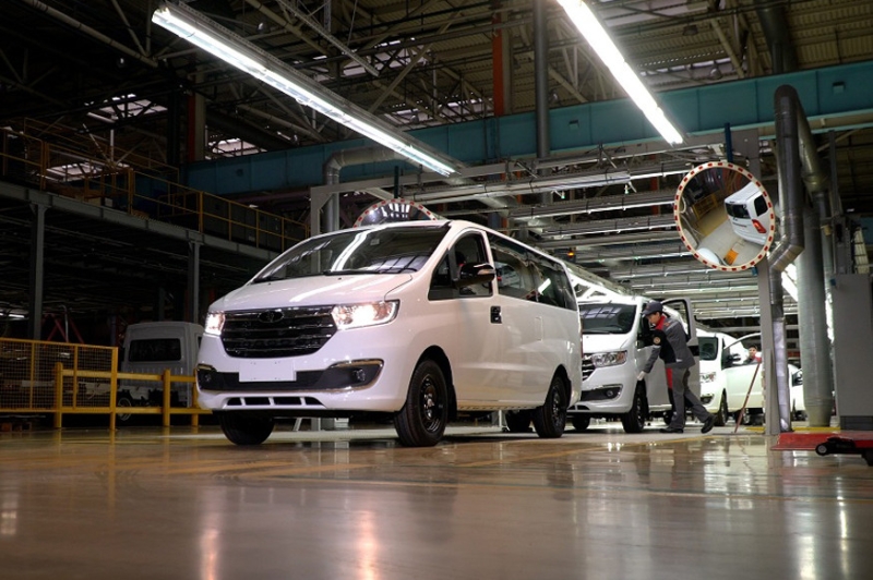 Минивэны Sollers SF1 начали выпускать по технологии полного цикла