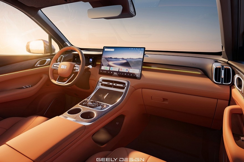 Новый кроссовер Geely Galaxy M7 готовится к старту продаж